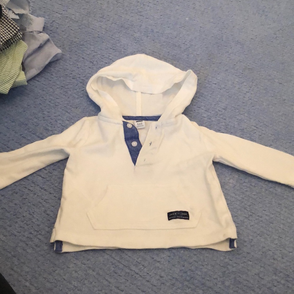 Janie and jack lightweight summer hoodie  6-12 mo